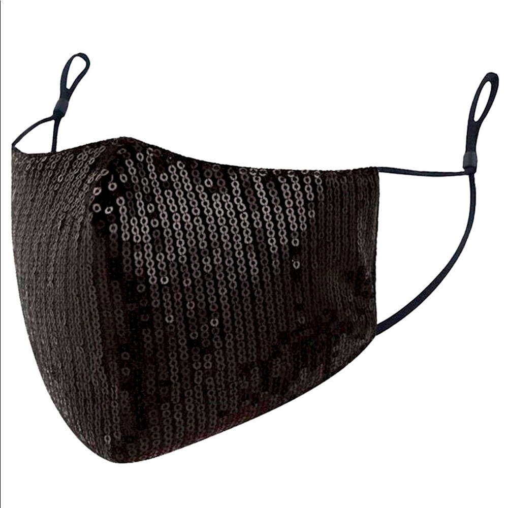 Black Sequin Mask 🌟2/$20🌟